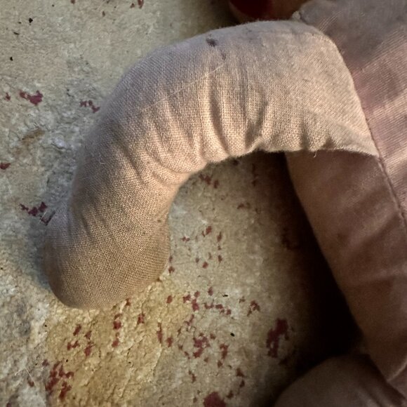 3-Faced Very Old Baby Doll - Composition Head & Stuffed Body - Picture 8 of 10